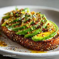 Easy 5 Minute Avocado Toast Variation with Everything Bagel Seasoning: Perfect for Busy Mornings