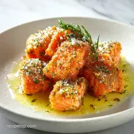 Air Fryer Salmon Bites with Garlic Butter in 15 Minutes