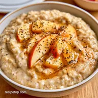 Apple Overnight Oats with Chia Seeds