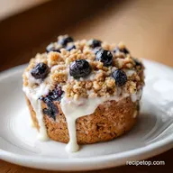 Blueberry Muffin Cookies with Streusel Topping in 40 Minutes