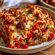 Campfire Breakfast Casserole for 8