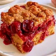 Campfire Cherry Cobbler with Sprite