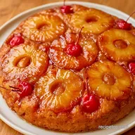 Pineapple Upside Down Cake: Baked