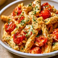 Cherry Tomato Feta Pasta for 4 Servings