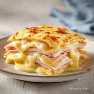Chicken Cordon Bleu Casserole: Creamy