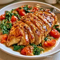 Chicken Spinach Cherry Tomato: One-Pan