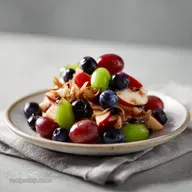 Cinnamon Apple and Red Grape Salad for 6 Servings