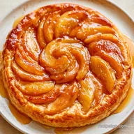 Cinnamon Apple Tart with Puff Pastry