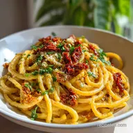 Creamy Sun Dried Tomato Pasta Recipe in 20 Minutes