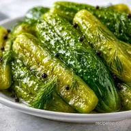 Dill Pickle Spears in 20 Minutes