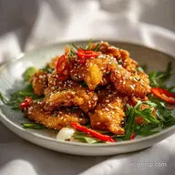 Sesame Chicken Perfect Crunch Recipe for 4 Servings