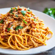 Crockpot Chicken Spaghetti: Comforting Meal for 8