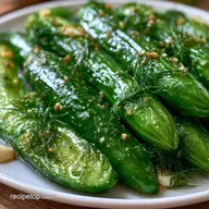Dill Refrigerator Pickles: Crispy