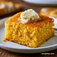 Easy Moist Honey Cornbread: 35 Mins