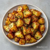 Parmesan Herb Roasted Potatoes: Crispy