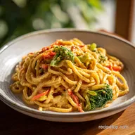 Delicious and Easy Thai Peanut Noodles Recipe
