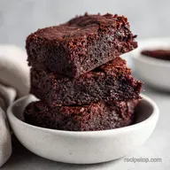Best Vegan Brownies Recipe Gluten Free for 16 Servings