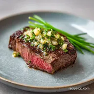 Garlic Butter Steak for 2 Servings with Pan-Seared Crust