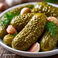 Garlic Dill Pickles for 4 Quart Jars