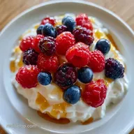 Greek Yogurt Berry Snack in 5 Minutes