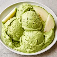Green Apple Ice Cream for 6 Servings