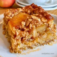 Healthy Apple Breakfast Bars: Meal Prep