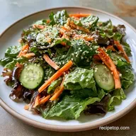 Healthy Summer Green Salad in 15 Minutes