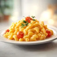 Homemade Mac and Cheese with Heavy Cream for 6 Servings