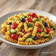 Lemon Herb Pasta Salad with Chickpeas
