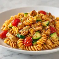 Make Ahead Pasta Salad with Chicken