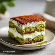 Matcha Tiramisu: A Vibrant Green Tea Dessert