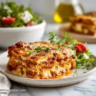 Million Dollar Lasagna Recipe with Multiple Cheese Layers