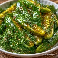 Mustard Seed Dill Pickles with Vinegar