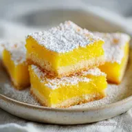 Old Fashioned Lemon Squares: Tart and Buttery