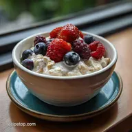 Overnight Oats with Berries: Overnight Prep