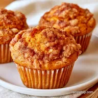 Pumpkin Streusel Muffins in 37 Minutes