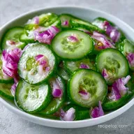 Quick Pickled Cucumber Salad in 45 Min