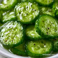 Quick Vinegar Pickles for 8 Servings