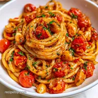Roasted Cherry Tomatoes with Pasta for 4