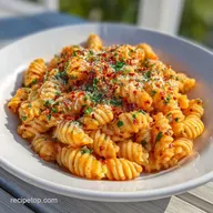 Roasted Red Pepper Pasta in 25 Minutes
