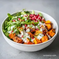 Simple Roasted Sweet Potato Power Bowls Baked in 40 Minutes