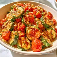 Roasted Zucchini and Tomatoes: 30 Min