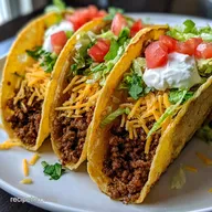 Simple Ground Beef Tacos for Beginners in 25 Minutes
