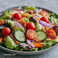 Simple Summer Garden Salad in 15 Minutes