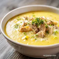 Slow Cooker Chicken Corn Chowder for 8