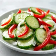 Sweet Refrigerator Pickles: Crunchy