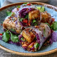 Tofu Spring Rolls in 35 Minutes