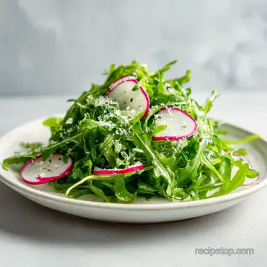 Arugula Salad with Lemon Vinaigrette in 10 Minutes