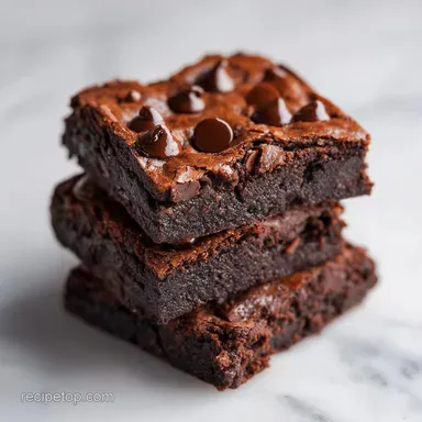 Banana Brownies with Chocolate Chips