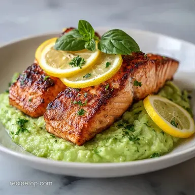 Grilled Salmon in 20 Minutes Recipe Card